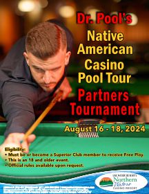 Dr. Pool's Native American Casino Pool Tour